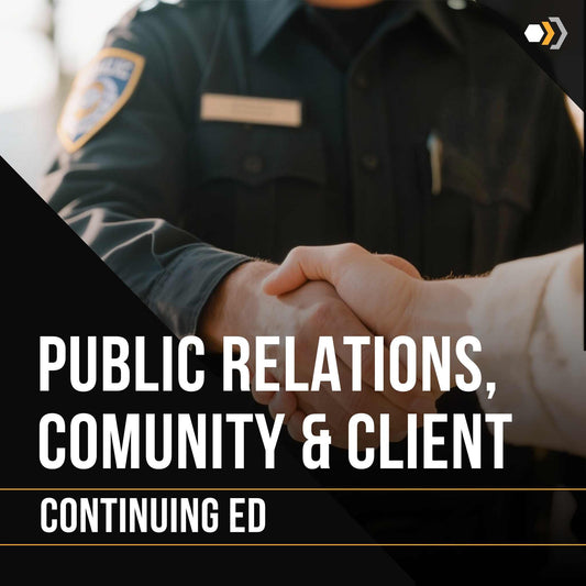 Continuing Ed: Public Relations, Community and Client (4 Hours)